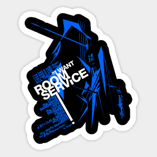 mnemonic: I WANT ROOM SERVICE! Sticker